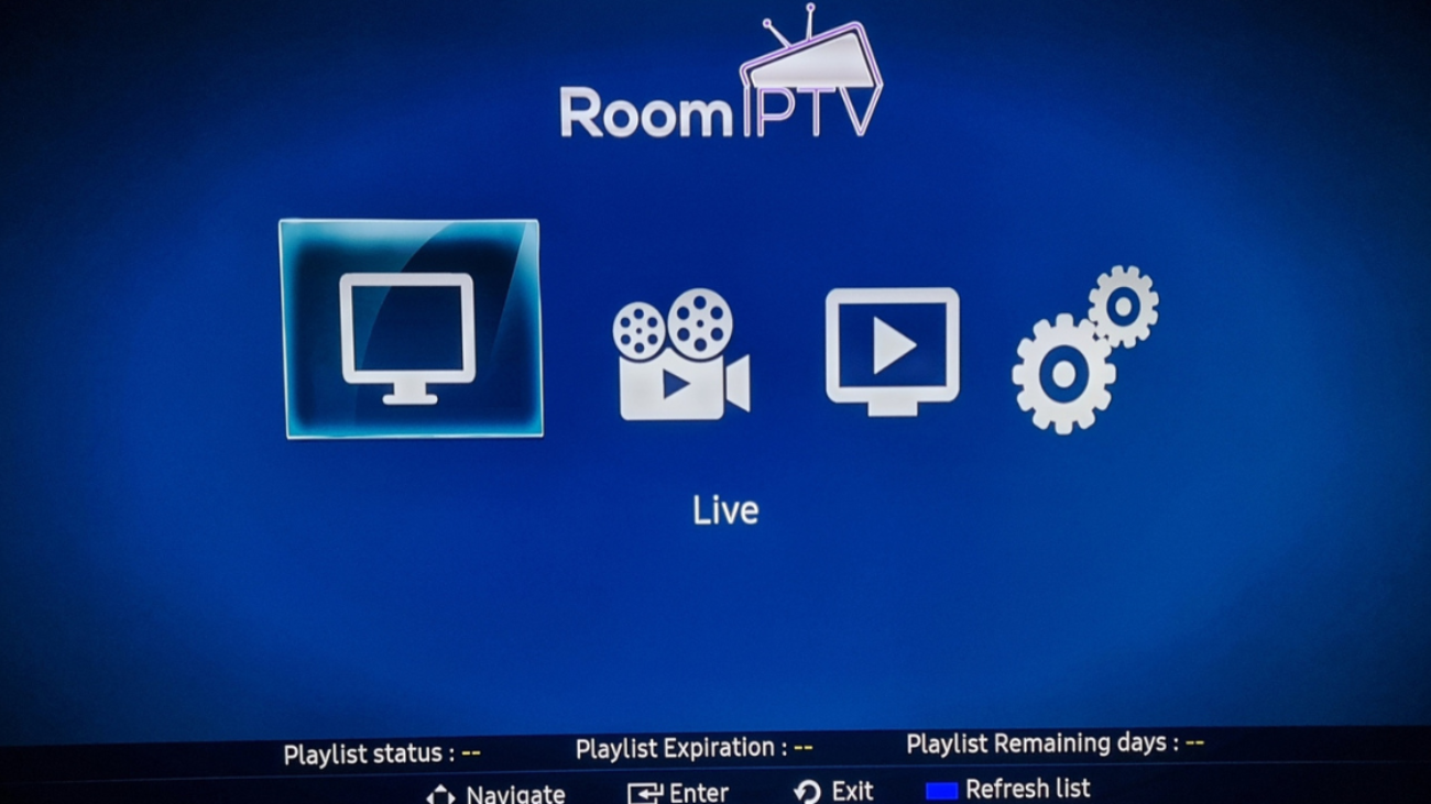 Room IPTV guide d'utilisation